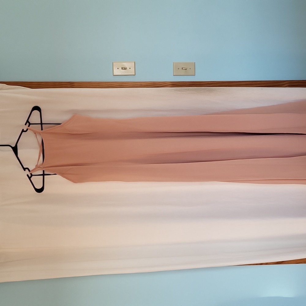 Beautiful nude maxi dress/gown- Brand new